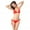 Red, variant on Babysbule Womens Swimsuits Women Bandage Bikini Set Push-up Bra Swimsuit Bathing Suit Swimwear BU