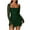 Green Dress, variant on Glitter Dress for Women Long Sleeve Square Neck Low Cut Bodycon Mesh Ruffled Sequin Mini Dresses Party Night Disco Club Sparkly Outfits