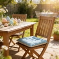 thumbnail image 6 of 18x18 Inch Easter Decorative Outdoor Cushion, Patio Dining Chair Seat Pad, Weather Resistant Festival Cushion, Spring Pillow for Outdoor Party Garden Home Decoration, 6 of 6