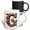 Multicolor, variant on 3drose, Steampunk Monogram Initial G, 15oz Mug