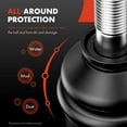 thumbnail image 4 of A-Premium Front Lower Ball Joint Compatible with Chevrolet Silverado 1500 2014-2016 Tahoe Suburban 2015-2016 GMC Sierra 1500 Yukon/Yukon XL Cadillac Escalade/Escalade ESV Replace# FL3Z3050B 2-PC Set, 4 of 8