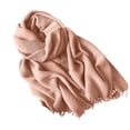 thumbnail image 2 of RXIRUCGD Women's Fashionable Solid Color Fold Soft Skin Friendly Scarf( Pink ), 2 of 3