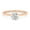 10K Rose Gold, variant on 2.00 Carat (ctw) Solitaire Style Engagement Rings For Women, Round Lab Created Moissanite Promise Ring For Her In 14k Rose Gold Over Sterling Silver | VVS1 Quality (2 Ctw) Ring Size-10