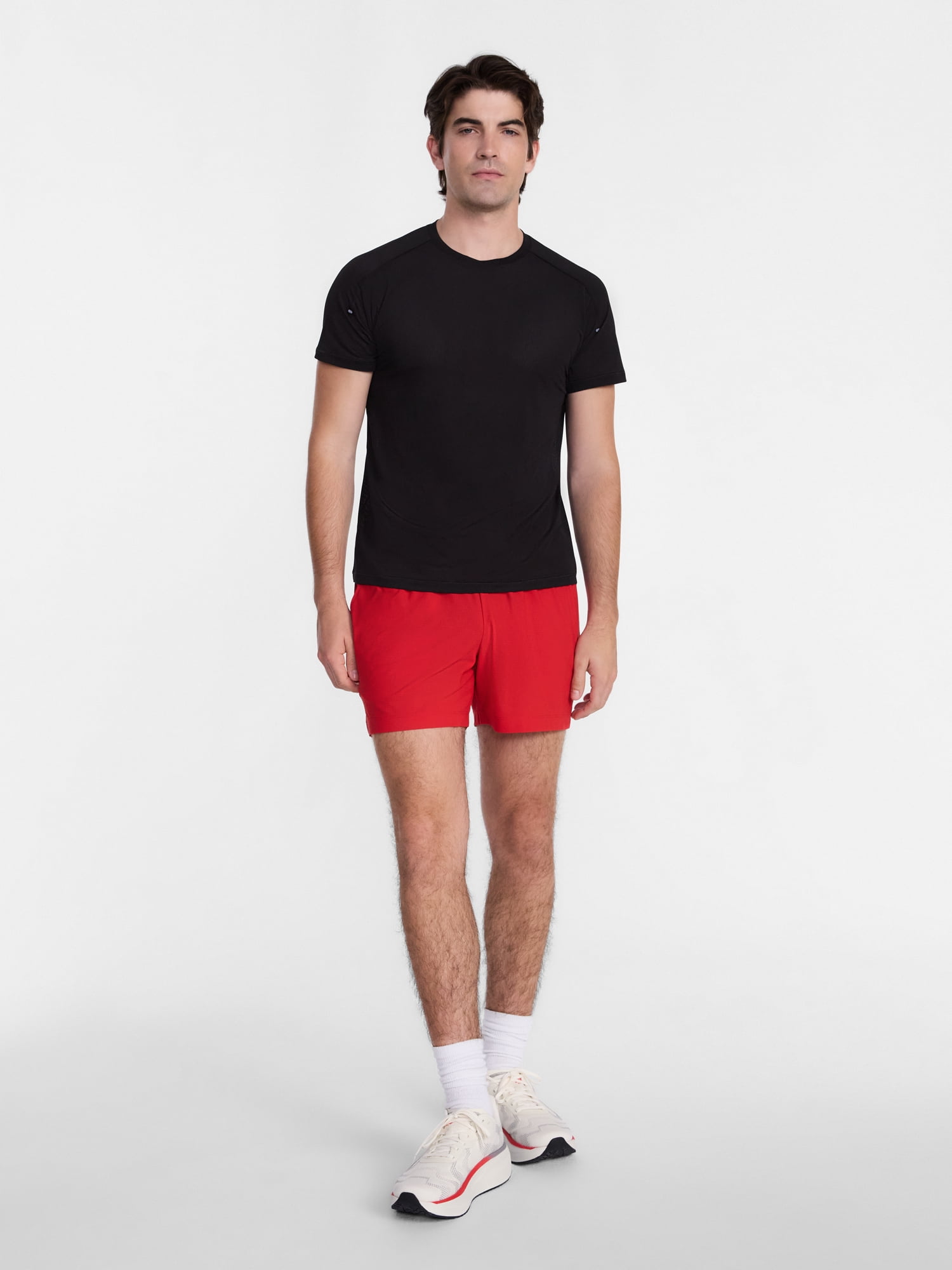Avia Men's and Big Men's Performance Textured Shorts, 5'' Inseam, Sizes XS-5XB