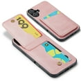 thumbnail image 2 of for Apple iPhone 16 Plus Case for Women Girls, Premium PU Leather Wallet Case with Card Slots on Back Flip Protective Case for iPhone 16 Plus Phone Case - Pink, 2 of 9