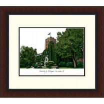 Campusimages MI982LR University of Michigan Legacy Alumnus Framed Lithograph