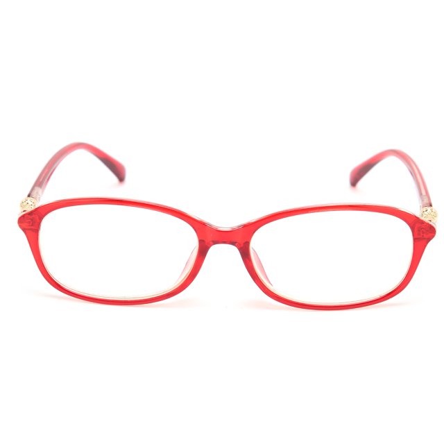 Gafas con montura roja, gafas con bloqueo de luz azul, gafas para mujer, gafas de lectura, calidad inigualable