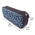thumbnail image 3 of Lsque Tropical Leaves Printed Big Capacity PU Leather Pencil Case Large Pencil Pouch Stationery Pen Bag Pencil Holder for Teen, 3 of 6