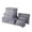 Gray, variant on STAOEDU 6 Set Packing Cubes for Suitcases,Packing Cubes with Shoe Bag, Cosmetics Bag, Clothing Bag, Accessories Bags Packing Cubes for Travel Luggage Organizer Women Men(Black)
