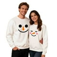 thumbnail image 5 of Christmas Couples Sweatshirts Merry Christmas Printing Long Sleeve Shirts Crewneck Pullover Winter Fleece Sweaters Xmas Funny Holiday Sweatshirts Gifts(Men), 5 of 6