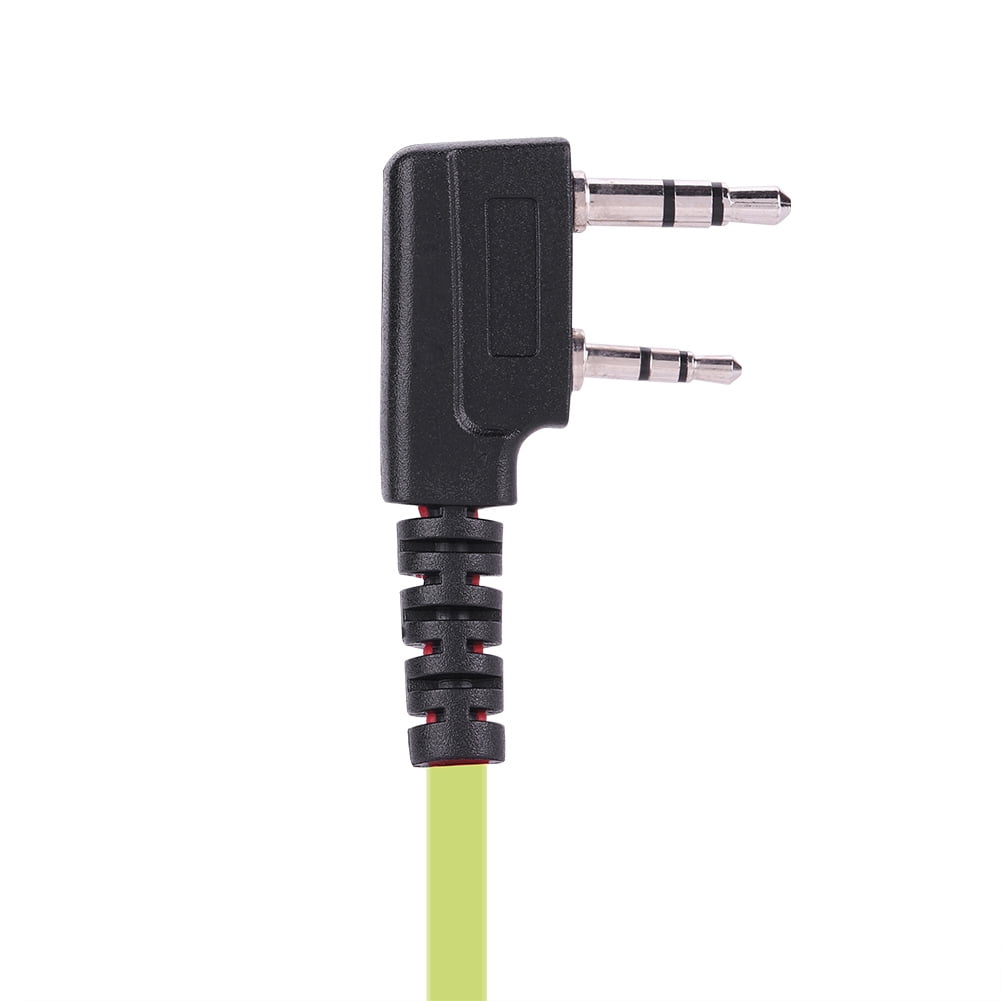 2 Pin Earpiece, PTT Talkie Two Way Ear Clip Earpiece With A PTT Mic