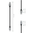 thumbnail image 7 of AUKEY CB-CD2 3.3ft USB-C to USB 3.0 Quick Charge 3.0 High Performance Nylon Braided Cable, 7 of 7
