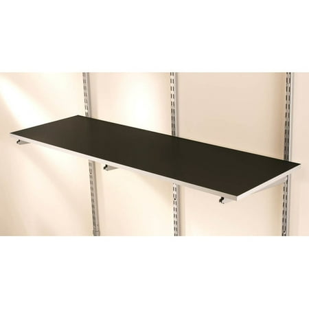Rubbermaid Home Prod Dorfile FG5E22FTCSLRK FastTrack 4' Multi-Purpose Shelf