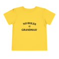 thumbnail image 2 of NO RULES AT GRANDMAS - (BLACK PRINT) Toddler Short Sleeve Tee, 2 of 4