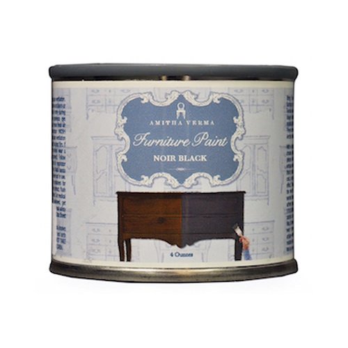 AMITHA VERMA NB04 4OZ Black Chalk Paint