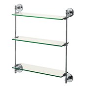 Gatco Gc1394 3 Tier Vanity Shelf From The Premier Series - Chrome