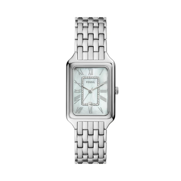 Fossil Women's Raquel Three-Hand Date, Stainless Steel Watch