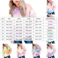 thumbnail image 3 of larppty Cute Hoodies for Girls Tie Dye Oversized Pullover Sweatshirts Long Sleeve Trendy Shirts Preppy Clothes (Yellow,5-6 Years), 3 of 4