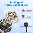 thumbnail image 3 of USB C Headphones for iPhone 17/16/15, 2 Pack Type C Magnetic Wired Earphones Ergonomic In-Ear Headset HiFi Stereo Earbuds with Mic&Volume Control Noise Cancelling Compatible for Samsung Android,Black, 3 of 7