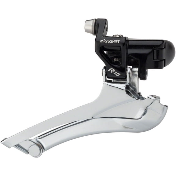 microSHIFT R10 Front Derailleur - 10-Speed Double 56t Max Band