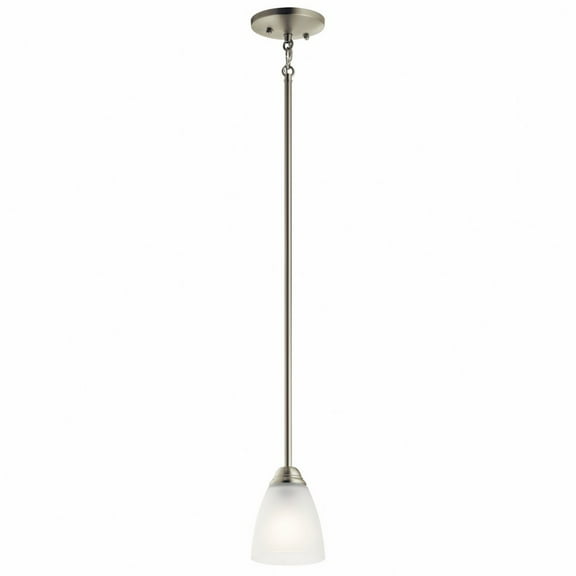 Kichler Jolie 1-Light Mini Pendant in Brushed Nickel