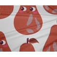 thumbnail image 4 of oneOone Tissu Polyester Spandex Rouge Fruits Fournitures de Courtepointe Tissu de Couture au Mètre 56 Pouces de Large, 4 of 4