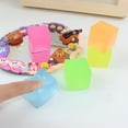 thumbnail image 2 of Lubelski 10Pcs Ice Cube Squeeze Toys Soft TPR Quick Recovery Flexible Square Cube Pinch Toy Relieve Stress Creative Squishes Block Decompression Fidget Toy Party Favor, 2 of 8