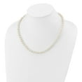 thumbnail image 3 of 10k 6-7mm White Near-Round Freshwater Cultured Pearl 18 inch Necklace, 3 of 4