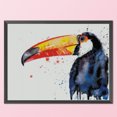 thumbnail image 2 of Cuadros Decorativos Punto de cruz completo 11CT tucán loro estampado DIY Animal impreso pared arte manualidades JShteea Nuevos Originales, 2 of 5