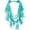 turquoise, variant on Chunky Black Red Beaded Coral Necklace for Women Beach Coastal Layered Statement Necklaces Boho Bib Choker Necklace Red String Costume Jewelry Sets[h6490]
