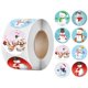 thumbnail image 2 of Pegatinas de Navidad para niños, pegatinas con 8 diseños de dibujos animados, recompensa, juguetes, regalo, Waterpro, 100-500 Uds., 2 of 4