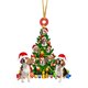 thumbnail image 1 of ELEVENTIME - Adornos colgantes para árbol de Navidad, diseño de perro, para colgar en el árbol de Navidad, manualidades, coleccionables, para fiestas en casa, regalos, liquidación, ofertas de hoy, 1 of 5