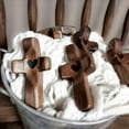 thumbnail image 2 of 6X Cruces Corazón Regalo de Aliento Dedo de Madera Alivio del Estrés Regalos Cruces de Bolsillo Regalo Cruces de Madera de Mano, 2 of 4