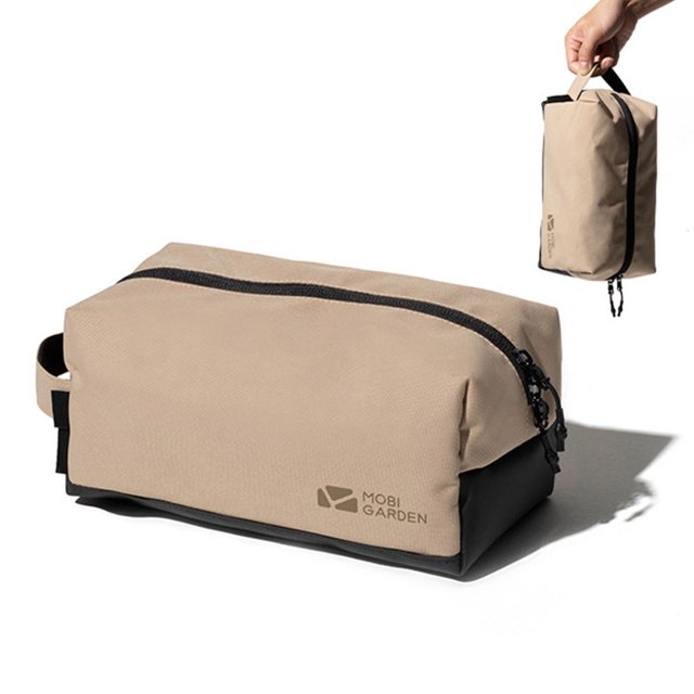 Bolsa De Almacenamiento Bolsa de almacenamiento de cosméticos Bolsa de aseo portátil Estuche para equipaje al aire libre (Color arena) Sywqhk Para Estrenar