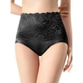 thumbnail image 5 of SHCKE Womens Underwear High Waisted Full Briefs Ladies Panties Stretch Underwear Ladies high Waisted Briefs Panties Lace Panties Plus Size, 4 PCS, 5 of 8