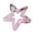 Pink, variant on Crystal Candy Colored Hair Clip Dazzling Hollowed Out Pointed Star Hair Claw Stylish Elegant Acrylic Barrettes For Women Girls