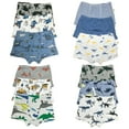 thumbnail image 5 of Experience Unmatched Style and Comfort with B&Q 12-Pack of Toddler Boys Cotton Boxer Briefs | Sizes 4T, 5T, 6T, 7T, and 8T | Stylish, Comfortable, and Durable Essentials, 5 of 5