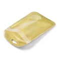 thumbnail image 4 of Translucent Plastic Zip Lock Bags Resealable Packaging Bags Rectangle Gold 13x8.5x0.03cm, 4 of 5