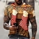 thumbnail image 1 of Camiseta de Mardi Gras para hombre y niño, disfraz de Papá Noel con estampado 3d, árbol de Navidad, atmósfera de muñeco de nieve, Top fino informal de calle de verano, 1 of 4