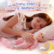 YCFUN 16 Inch Baby Doll for Girls Kids, Crying Talking Baby Doll Toy with Clothes & Pacifier, Pretend Play Preschool Toys for Toddlers Kids 0~3 3~5