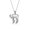 Silver-Tone, variant on Womens Delicate Judaic Chai Symbol Pendant Necklace in Sterling Silver for Bat Mitzvah