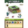 thumbnail image 1 of Game Minecraft mini Figure Map DIY Magnetic Toys Minecraft Dungeons Cartoon world Modeler Creative Toys For Children Gifts, 1 of 5
