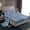 Blue White, variant on jejeloiu Rhombus Twin 3-Piece Sheet Set,Blue Black Modern Abstract