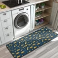 thumbnail image 3 of Cartoon Construction Vehicles Cranes Dark Blue Pattern Kitchen Rug Mat,Kitchen Runner Rugs Non Skid Washable,Decorative Kitchen Floor Mats for Kitchen,Sink,Laundry,17"x47.2", 3 of 7