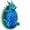Blue+green, variant on 3D Printed Dragon Eggs with Dragon Inside, Large Articulated Dragons with Eyes, Easter Basket Essentials Stuffers Surprise Eggs Home Decor Executive Desk