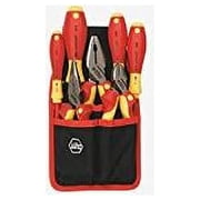 Wiha Insulated Industrial Pliers and Screwdriver Set - 7 Piece Set