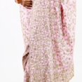 thumbnail image 4 of Satin Silk saree with bead work embroidery - Pink Size: XXS, Color: Pink, 4 of 4