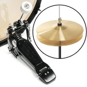 Gammon Percussion 5pc Adult Drum Set - Full Size Beginner Kit w/ Stool & Stands - Blue