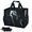 Multicolor 1, variant on Cupcakes Reusable Grocery Bag 33L Large Foldable Shopping Bag with Detachable Shoulder Strap & Mesh Pockets, for Beach Camping Travel, Hearts