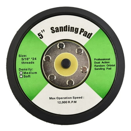 

Ana 5 inch 125mm Sanding Pad DA Polish Backing plate Hook and Loop Abrasive Tools